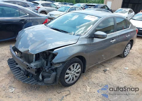 2019 Nissan Sentra S z USA, uszkodzony, nr VIN 3N1AB7AP4KY266524